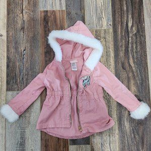 4T Girls Little Lass Sparkly Unicorn Jacket ❤️ 5/$20